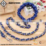 Pet Products Wholesale Nylon & Mental Hand Frees Dog Leash and Collar thumbnail-1