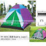 Colorful Foldable Out Camping Tent for Family Colorful thumbnail-2