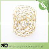 5m/roll yellow color hexagonal wire netting