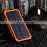 Two Usb Phone Charger 12000mah Solar Bank thumbnail-6