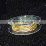 High Quality 1 Color per Meter 5 Colors 4 Braided PE Fishing Line thumbnail-2