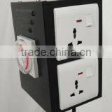 4/6/8 Outlets UK Light Contractor Timer With Two Input Plugs thumbnail-2