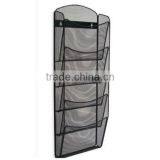 Wire Mesh 5 Tiers Wall Mounted Leaflet Dispenser thumbnail-1