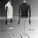 New Fashion Display Model Adjustable Wooden Tailor Mannequins thumbnail-4