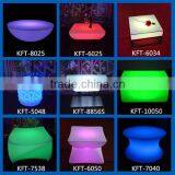 LED Lighting Plastic Coffee Table With rc Control and Battery AC Adapter Watorproof IP65 thumbnail-6