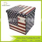 Wholesale Durable PVC Printing Custom Plastic Folding Stool thumbnail-1