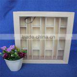 Square Wood Gift Boxes With Internal Holes thumbnail-3