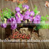 Outdoor Cement Plant Pot for Home and Garden Decoration thumbnail-4