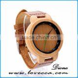 Japan Movement Mechanical Wood Watch Bamboo Wood Watch 2017 thumbnail-5