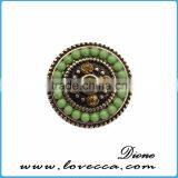 Interchangeable Button Jewelry,Wholesale Seed Bead With Snap Button thumbnail-2