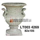 Vietnam Well Design Decorative Outdoor Ancient Green Planter For Manufacturer thumbnail-1