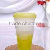2017 Wholesale Plastic Cereal to Go Breakfast Cup /plastic Cereal Cup With Spoon thumbnail-1