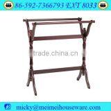 Unique Wooden Towel Rack /floor Standing Rack thumbnail-1