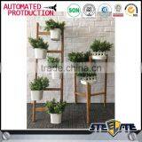 Steelite Garden Wood Flower Rack Flower Display Shelf thumbnail-2