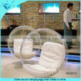 Cheap Clear New Design Acrylic Hanging Egg Chair thumbnail-2