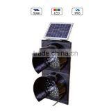 Solar Powered (Charging) Waterproof IP65 Traffic LED Warning Sign Light MS-3300-020 thumbnail-1