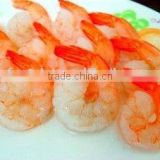 peeled red shrimp with PDO
