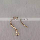 22mm 14k Gold Earring Jewelry Findings thumbnail-1