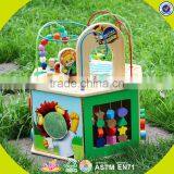 2017 Wholesale Baby Wooden Function Toy Multi Kids Wooden Function Toy Funny Children Wooden Function Toy W11B081 thumbnail-5
