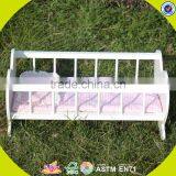New Cute Kids Wooden Doll Bed Popular Children Wooden Doll Bed W06E010A thumbnail-3