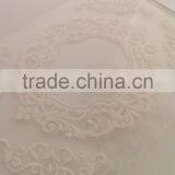 Graceful Glitter Lace Fram Sticker, Classic Decorative Shinny Glitter Sticker thumbnail-2