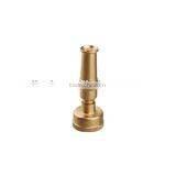 Garden Hose Threaded Brass Nozzle With 3",3.5",4" From Straight Stream to Cone Spray thumbnail-1
