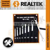 Double Ring Wrench Set With Fully Polished