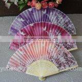 High-grade Bamboo Ladies Silk Hand Fan thumbnail-3