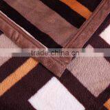 Latticed Pattern Warm Wool Blankets Fleece Blanket thumbnail-5