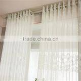European Style Window Screening Sheer White Flocked Tulle Curtain for Bedroom Sitting Room thumbnail-3