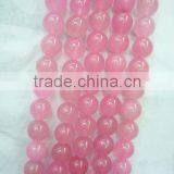 Natural Pink Onyx Stone for Necklace and Bracelet thumbnail-1