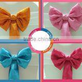 New Design Spandex Chair Band With Bow/Bowknot for Wedding Banquet thumbnail-4