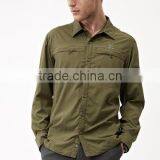 2017 High Quality Summer Long Sleeve Shirt Quick Dry Men UV Protection Outdoor Hiking Shirt thumbnail-1