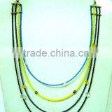 Small Bead Multi Strand Necklace thumbnail-1