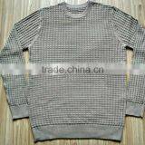 High Quality Jacquard-knit Jumper Sweater in 100% Cotton,Men's Jacquard Sweater Jumper(BKNM05) thumbnail-1