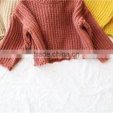 1-7 Years Wholesale 2017 New Autumn Knitted Full Sleeve Solid Boys Girls Sweaters (pick Size Color ) thumbnail-6