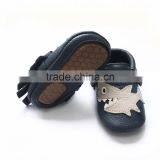 Lovely and Comfortable Rubber Sole Baby Moccasins Shoes thumbnail-3
