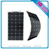 Hight Efficiency Semi Flexible Solar Panels 100wp Sunpower