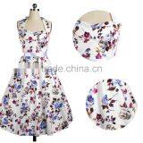 Walson Womens Ladies New Floral Vintage 1950s Rockabilly Party Prom Tea Dress thumbnail-2