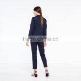 New Fashion Italian Collars Edging Trim Button Fasten Dot Print Jackets Womens thumbnail-3