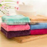 25X25CM Microfiber Coral Fleece Flannel Table Knit Hand Cloth thumbnail-6