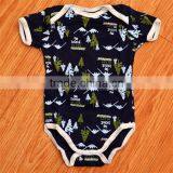 Embroidery & Graphic Romper+towel Set for Baby thumbnail-5