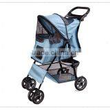 4 Wheels Pet Stroller Cat Dog Cage Stroller thumbnail-5