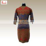 Hot Sale!Jacquard 100%Acrylic Sweater Lady Fashion Sweater thumbnail-2