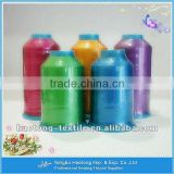 Ningbo 100% Polyester Multi Color Embroidery Thread