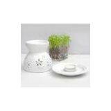 Matt Finish Ceramic Aromatherapy Oil Burner With Tealight Scented Candles MS-CB003 thumbnail-1