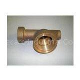 Pump Body Bronze Sand Casting Customized Brass Sand Casting , Roll Forging