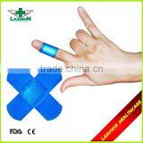 Cohesive Bandage in Blue Color CE FDA Certificated Waterproof Visible Blue Plaster thumbnail-2