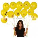 Emoji Face Latex Balloons