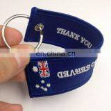 Ethnic Vintage Tribal Mirror Work Key Chain Banjara Handmade Embroidered Pom Pom Key Chain thumbnail-3